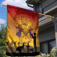 ANZAC Day Garden Flag Australia And New Zealand Slouch Hats LT05 - Polynesian Pride