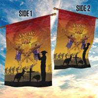 ANZAC Day Garden Flag Australia And New Zealand Slouch Hats LT05 - Polynesian Pride
