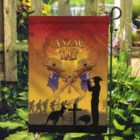 ANZAC Day Garden Flag Australia And New Zealand Slouch Hats LT05 Garden Flag Yellow - Polynesian Pride