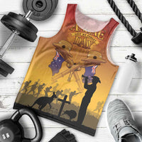 ANZAC Day Men Tank Top Australia And New Zealand Slouch Hats LT05 - Polynesian Pride