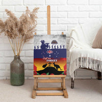 New Zealand And Australia ANZAC Last Post Canvas Wall Art LT05 - Polynesian Pride