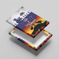 New Zealand And Australia ANZAC Last Post Canvas Wall Art LT05 - Polynesian Pride