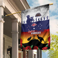 New Zealand And Australia ANZAC Last Post Garden Flag LT05 House Flag Blue - Polynesian Pride