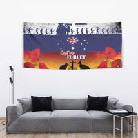 New Zealand And Australia ANZAC Last Post Tapestry