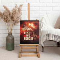 Honouring The ANZAC Spirit Canvas Wall Art Gallipoli Lest We Forget LT05 - Polynesian Pride