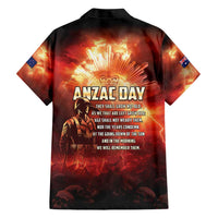 Honouring The ANZAC Spirit Hawaiian Shirt Gallipoli Lest We Forget LT05 - Polynesian Pride