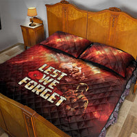 Honouring The ANZAC Spirit Quilt Bed Set Gallipoli Lest We Forget LT05 - Polynesian Pride