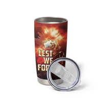 Honouring The ANZAC Spirit Tumbler Cup Gallipoli Lest We Forget LT05 - Polynesian Pride