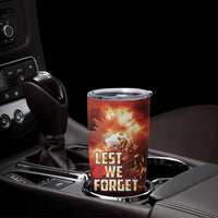Honouring The ANZAC Spirit Tumbler Cup Gallipoli Lest We Forget LT05 - Polynesian Pride