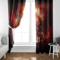 Honouring The ANZAC Spirit Window Curtain Gallipoli Lest We Forget LT05 - Polynesian Pride