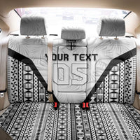 Custom Fiji 2026 Rugby Back Car Seat Cover Fijian Tapa Pattern LT05 - Polynesian Pride