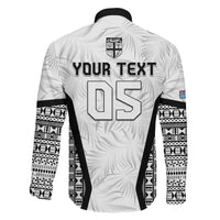 Custom Fiji 2026 Rugby Family Matching Long Sleeve Bodycon Dress and Hawaiian Shirt Fijian Tapa Pattern