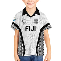 Custom Fiji 2026 Rugby Family Matching Mermaid Dress and Hawaiian Shirt Fijian Tapa Pattern