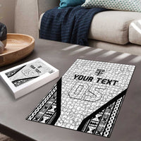Custom Fiji 2026 Rugby Puzzle Fijian Tapa Pattern LT05 - Polynesian Pride