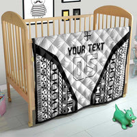 Custom Fiji 2026 Rugby Quilt Fijian Tapa Pattern LT05 - Polynesian Pride