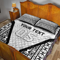 Custom Fiji 2026 Rugby Quilt Bed Set Fijian Tapa Pattern LT05 - Polynesian Pride