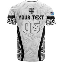 Custom Fiji 2026 Rugby T Shirt Fijian Tapa Pattern LT05 - Polynesian Pride