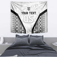 Custom Fiji 2026 Rugby Tapestry Fijian Tapa Pattern LT05 - Polynesian Pride