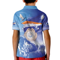 Personalised Marshall Islands Remembrance Day Kid Polo Shirt We Will Always Remember LT05 - Polynesian Pride