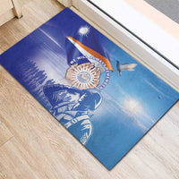 Marshall Islands Remembrance Day Rubber Doormat We Will Always Remember LT05 - Polynesian Pride