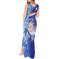 Personalised Marshall Islands Remembrance Day Tank Maxi Dress We Will Always Remember LT05 - Polynesian Pride