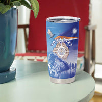 Personalised Marshall Islands Remembrance Day Tumbler Cup We Will Always Remember LT05 - Polynesian Pride