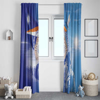 Marshall Islands Remembrance Day Window Curtain We Will Always Remember LT05 - Polynesian Pride