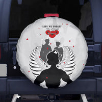 New Zealand ANZAC Day Spare Tire Cover For The Nurse Lest We Forget