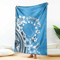 Penrhyn Gospel Day Blanket Cook Islands Tribal Pattern LT05 - Polynesian Pride
