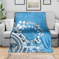 Penrhyn Gospel Day Blanket Cook Islands Tribal Pattern LT05 - Polynesian Pride