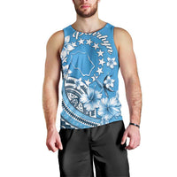 Personalised Penrhyn Gospel Day Men Tank Top Cook Islands Tribal Pattern LT05 - Polynesian Pride