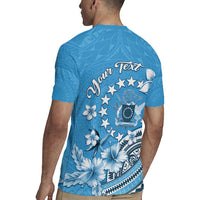 Personalised Penrhyn Gospel Day Rugby Jersey Cook Islands Tribal Pattern