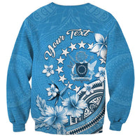 Personalised Penrhyn Gospel Day Sweatshirt Cook Islands Tribal Pattern LT05 - Polynesian Pride