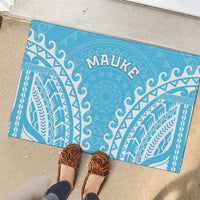 Cook Islands Mauke Rubber Doormat Polynesian Tribal Tattoo LT05 - Polynesian Pride