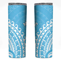 Cook Islands Mauke Skinny Tumbler Polynesian Tribal Tattoo