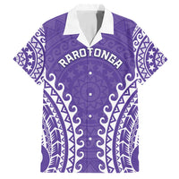 Custom Cook Islands Rarotonga Family Matching Puletasi and Hawaiian Shirt Polynesian Tribal Tattoo