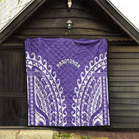Custom Cook Islands Rarotonga Quilt Polynesian Tribal Tattoo