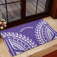 Cook Islands Rarotonga Rubber Doormat Polynesian Tribal Tattoo LT05 - Polynesian Pride