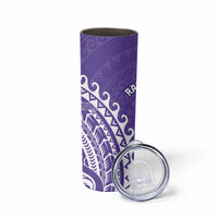 Cook Islands Rarotonga Skinny Tumbler Polynesian Tribal Tattoo