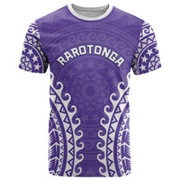 Custom Cook Islands Rarotonga T Shirt Polynesian Tribal Tattoo