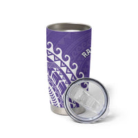 Cook Islands Rarotonga Tumbler Cup Polynesian Tribal Tattoo LT05 - Polynesian Pride