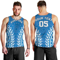 Custom Cook Islands Pukapuka Men Tank Top Polynesian Tribal Tattoo