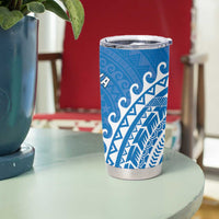 Cook Islands Pukapuka Tumbler Cup Polynesian Tribal Tattoo LT05 - Polynesian Pride