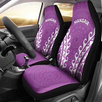 Custom Cook Islands Mangaia Car Seat Cover Polynesian Tribal Tattoo