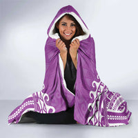 Cook Islands Mangaia Hooded Blanket Polynesian Tribal Tattoo LT05 - Polynesian Pride