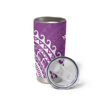 Cook Islands Mangaia Tumbler Cup Polynesian Tribal Tattoo LT05 - Polynesian Pride