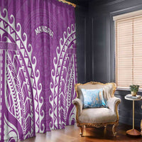 Cook Islands Mangaia Window Curtain Polynesian Tribal Tattoo LT05 - Polynesian Pride