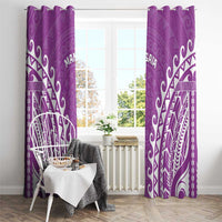 Cook Islands Mangaia Window Curtain Polynesian Tribal Tattoo LT05 - Polynesian Pride