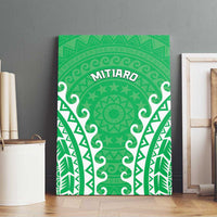 Cook Islands Mitiaro Canvas Wall Art Polynesian Tribal Tattoo LT05 - Polynesian Pride