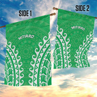 Cook Islands Mitiaro Garden Flag Polynesian Tribal Tattoo LT05 - Polynesian Pride